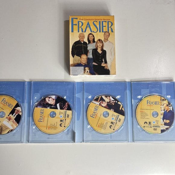 Frasier: The Complete 8th Season (DVD, 4 Disc-Set) Kelsey Grammer, Jane Leeves - Picture 2 of 7